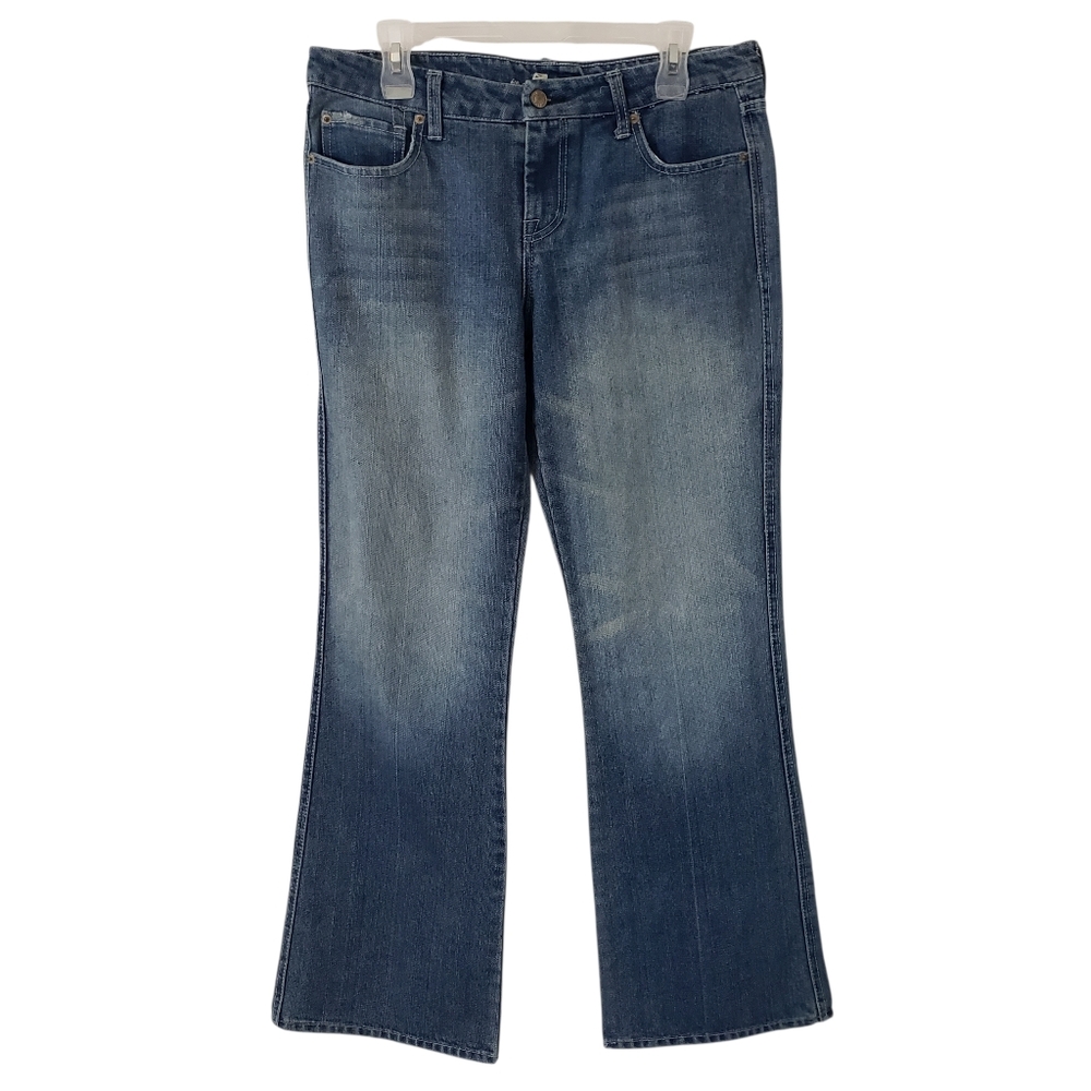 7 For All‎ Mankind A Pocket  Bootcut Stretch Denim Jeans Made USA Blue Size 31